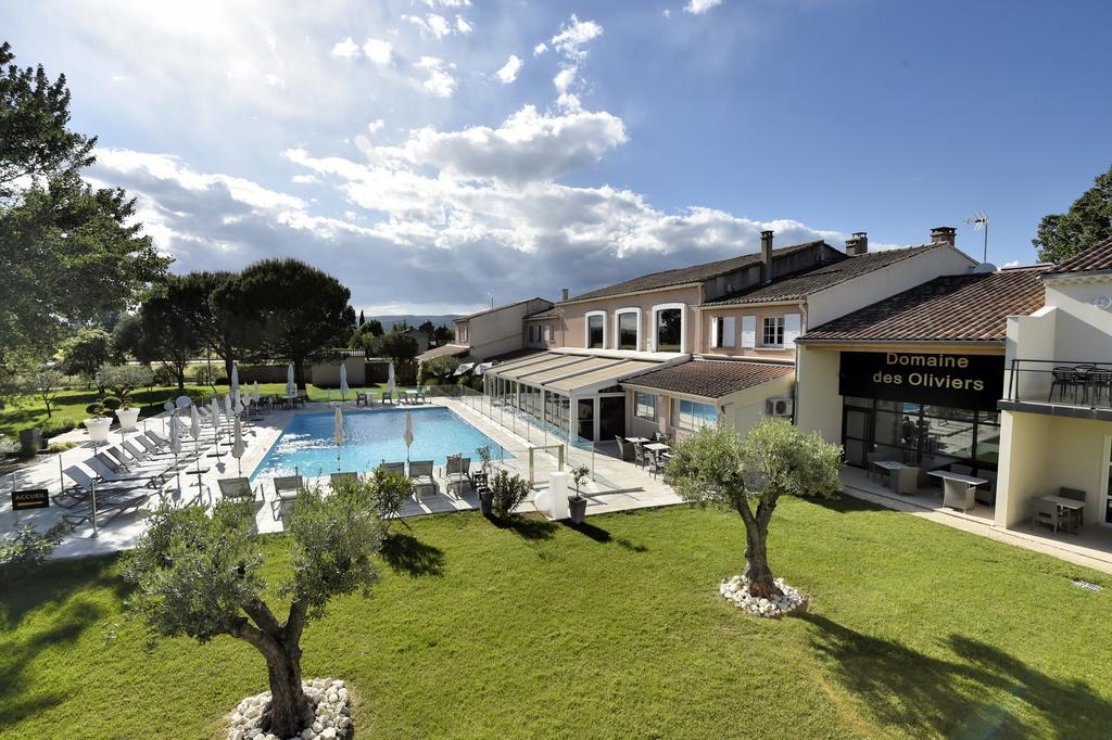 Hotel Le Domaine Des Oliviers Pierrelatte Exteriér fotografie