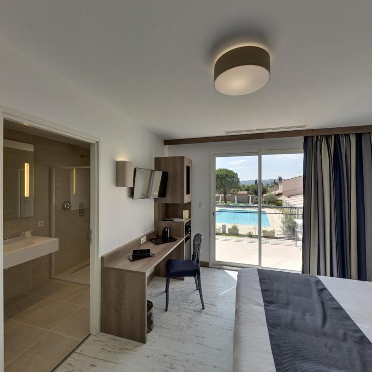 Hotel Le Domaine Des Oliviers Pierrelatte Pokoj fotografie
